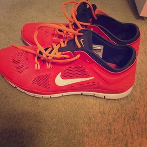 Neon Pink Nikes 😍