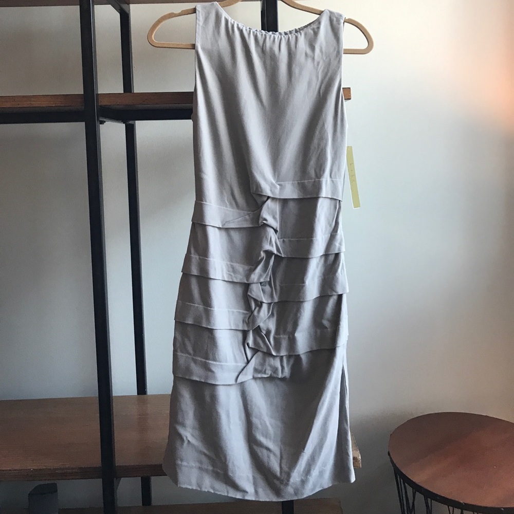 Nicole Miller Gray Dress