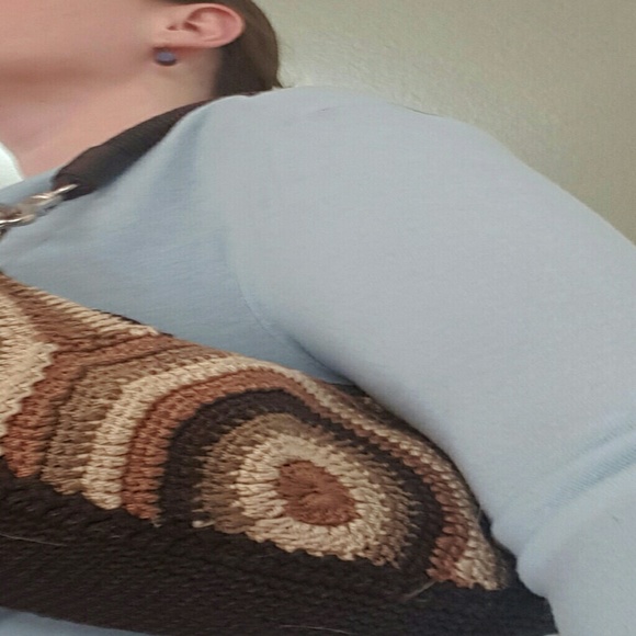 The Sak Knitted Over-the-Shoulder handbag - Picture 2 of 4