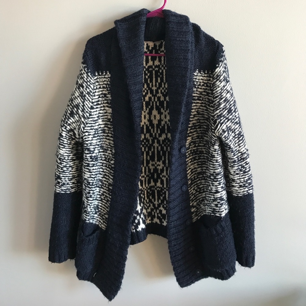 Gap button sweater