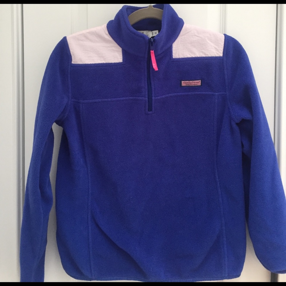 Vineyard  Vines mock neck 1/4 zip fleece