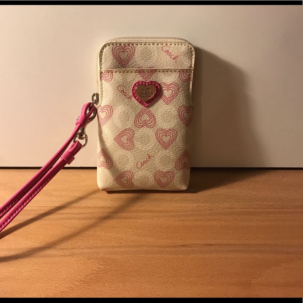 Coach wristlet with card slots