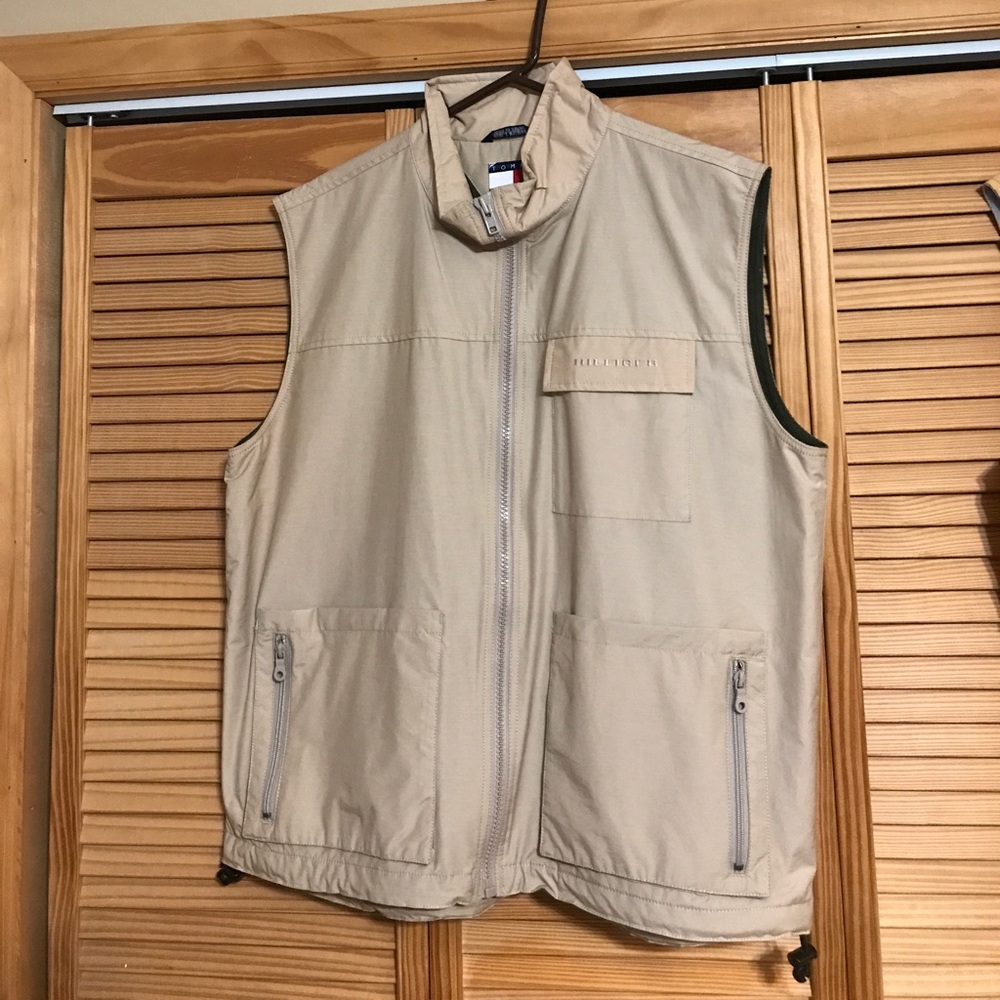 Tommy Hilfiger Fishing/casual Style Vest zip up