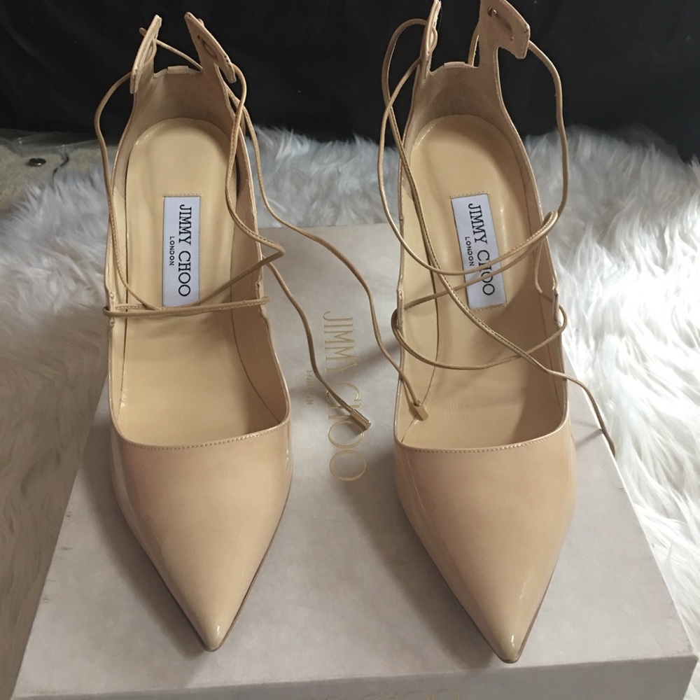 Jimmy Choo Nude pumps