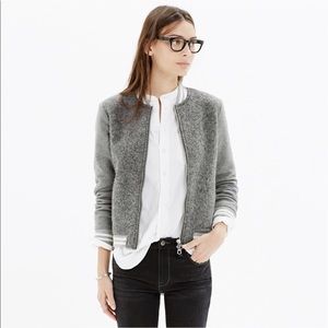 Madewell Dugout Varsity Bomber Jacket