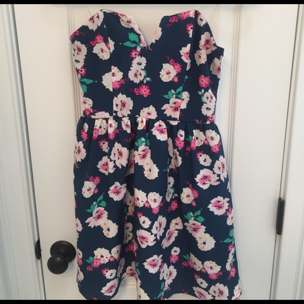 Floral party dress