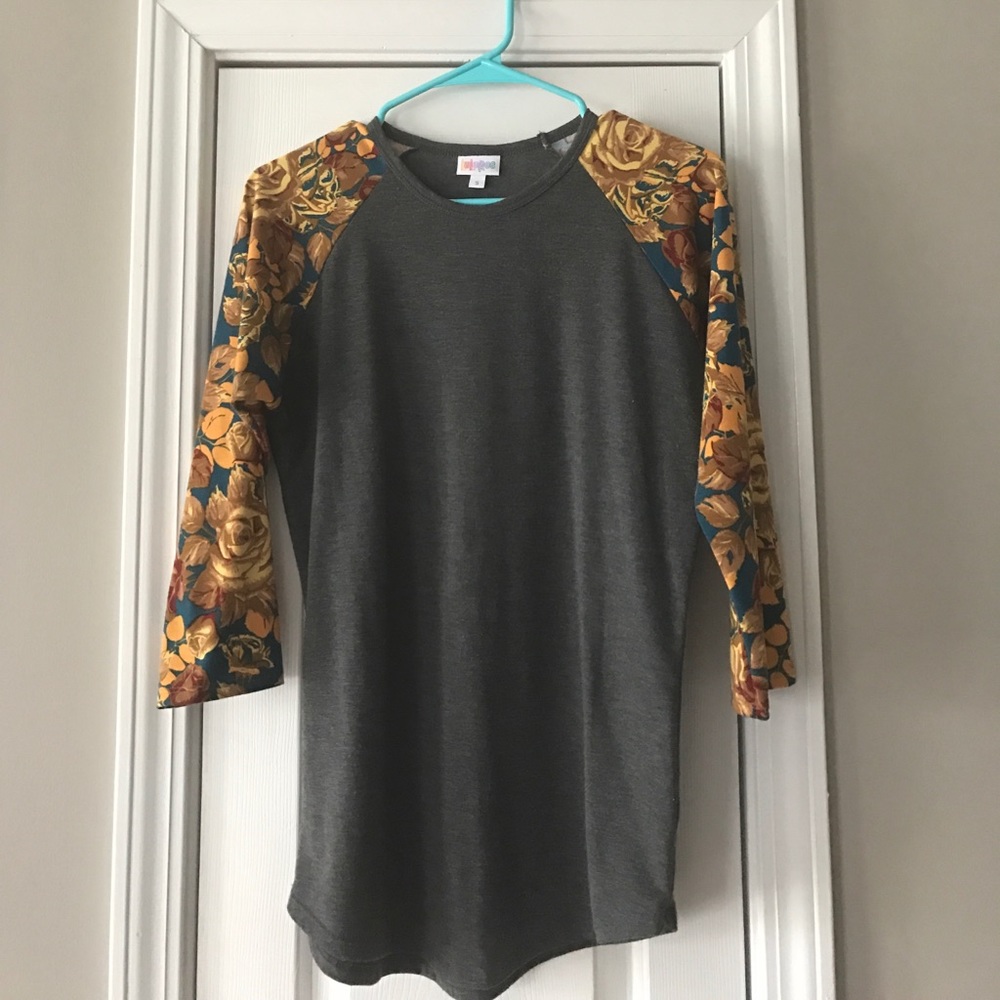 S Lularoe Golden Roses Randy