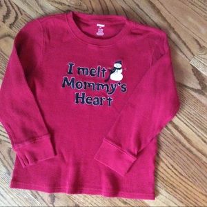 Gymboree snowman thermal