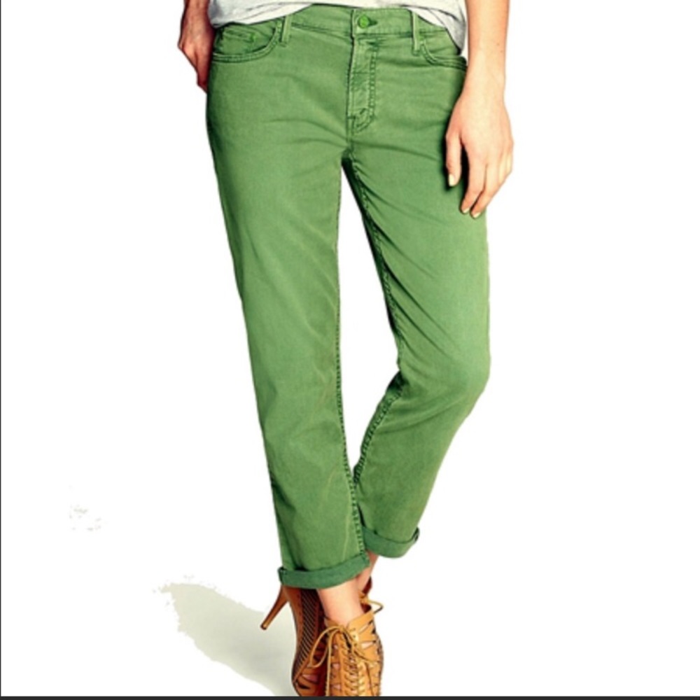 MOTHER JEANS "THE DROPOUT" in Poison Ivy Size 29
