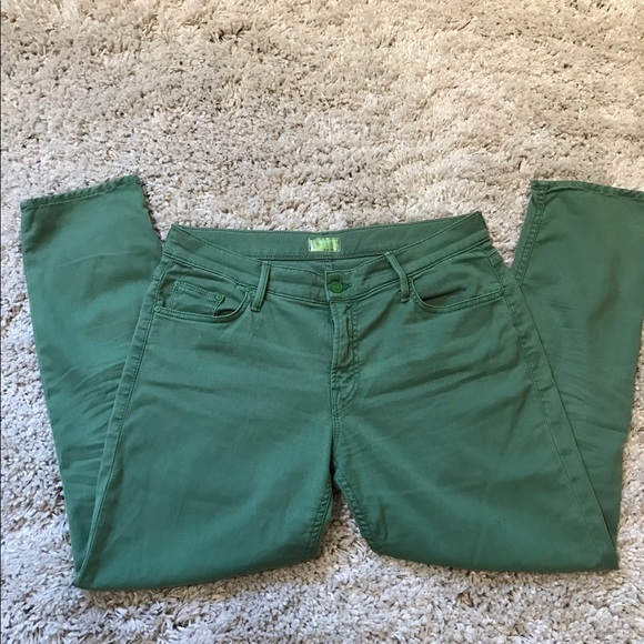 MOTHER JEANS "THE DROPOUT" in Poison Ivy Size 29 - Picture 3 of 6