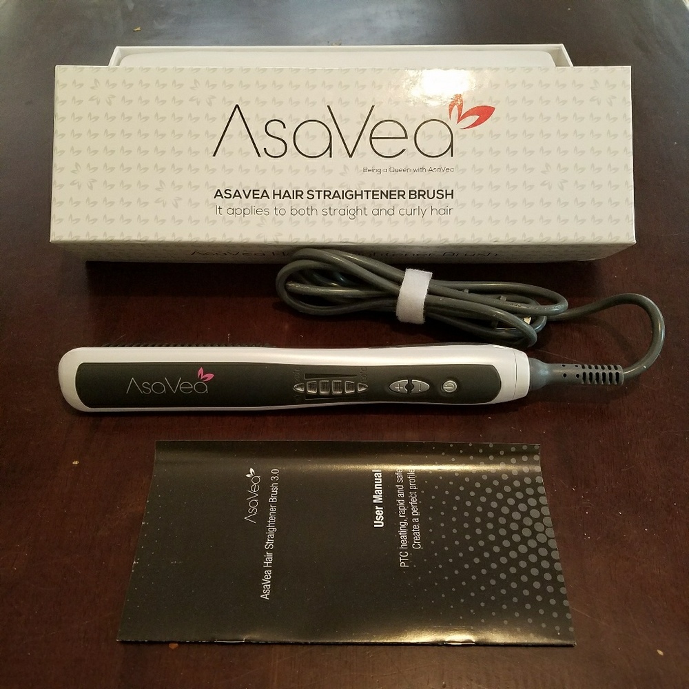 Great for tweens! Hair straightening brush