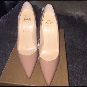 Authentic Nude So Kates Christian Louboutin