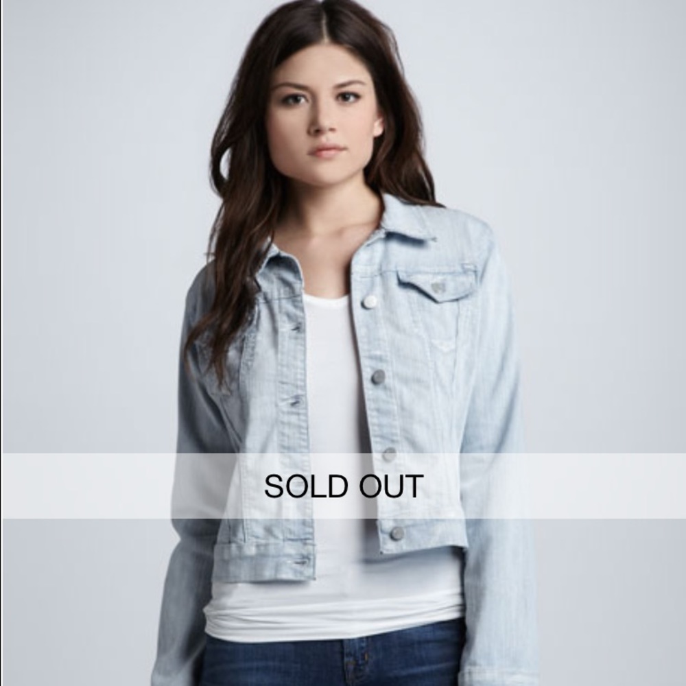 J Brand Lightwash Jean Jacket size S