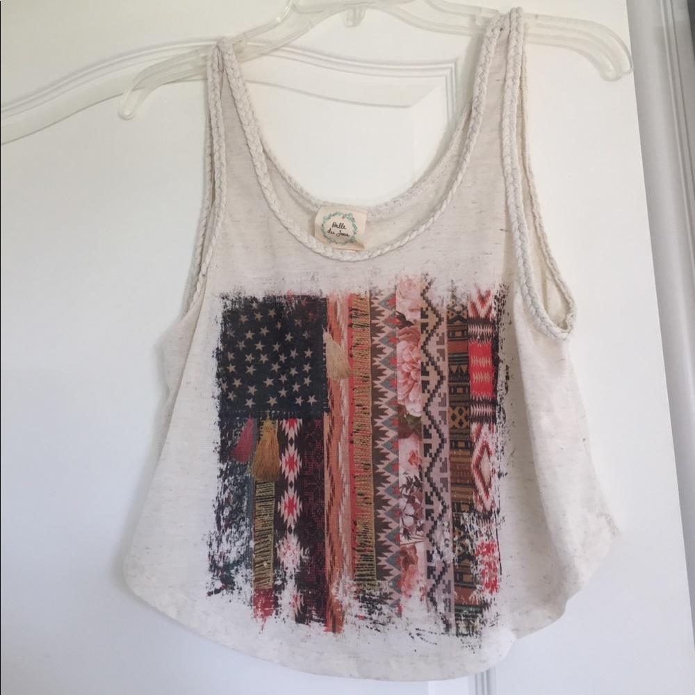 Flag Crop top
