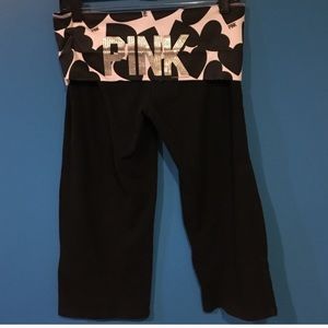 VS PINK capri yogas