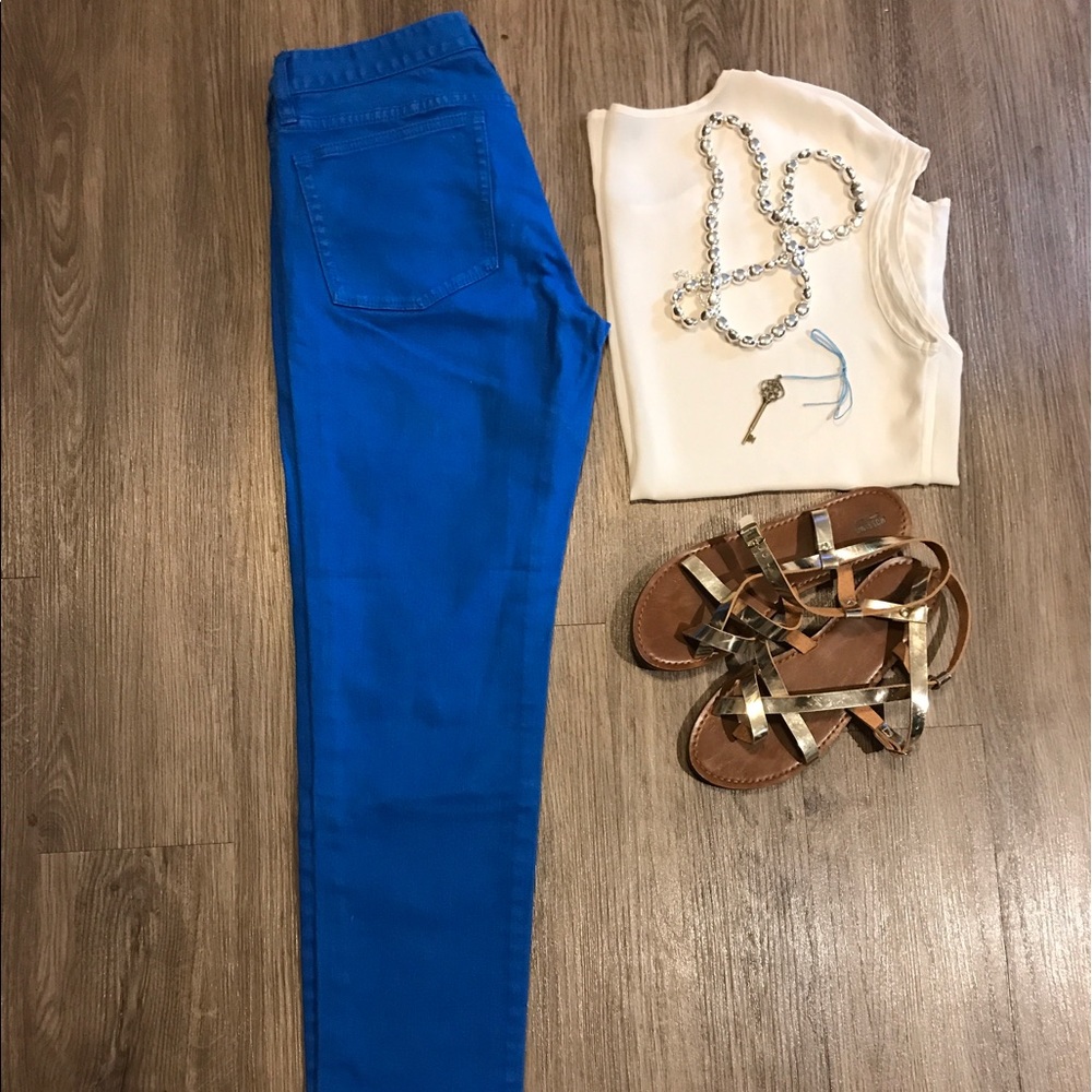 J. Crew Toothpick stretch jeans. - Picture 2 of 6