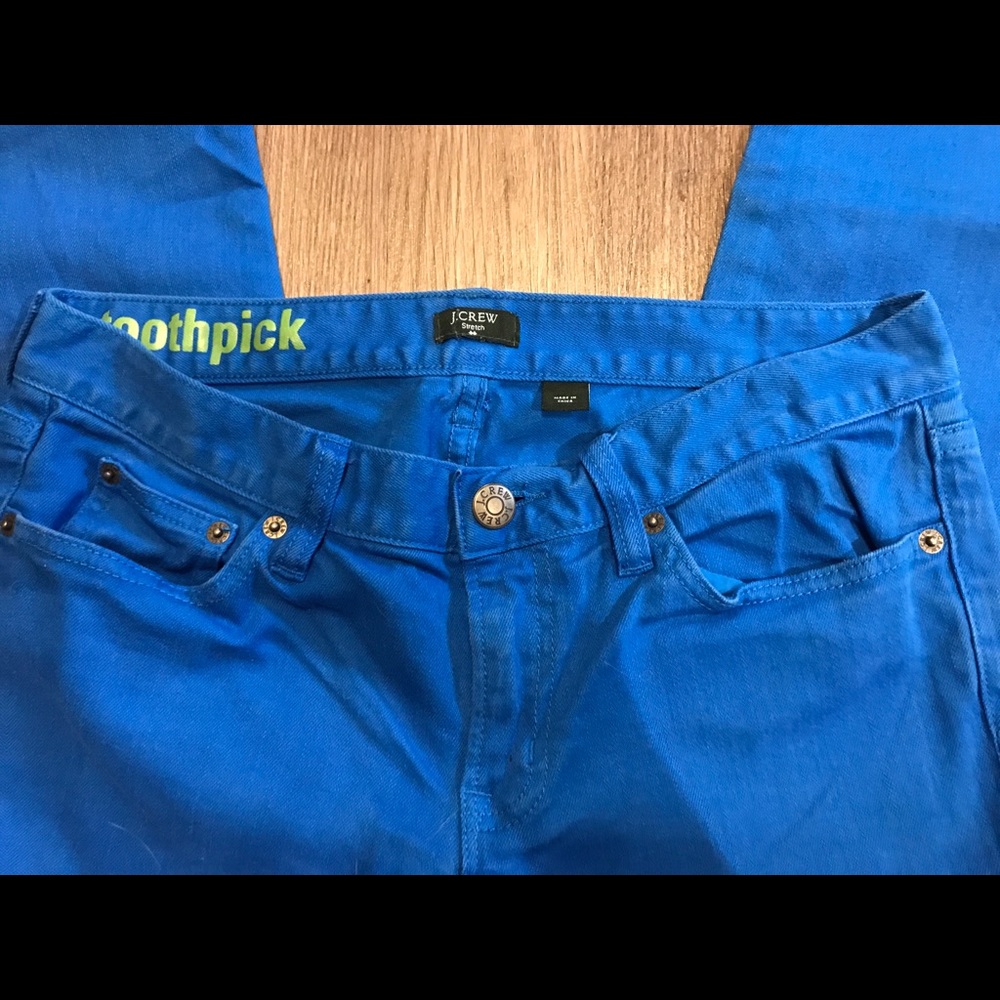 J. Crew Toothpick stretch jeans. - Picture 3 of 6