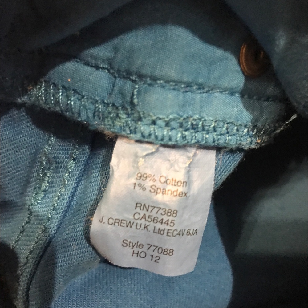 J. Crew Toothpick stretch jeans. - Picture 4 of 6