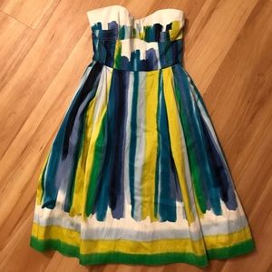 Calvin klein strapless fit and flare dress