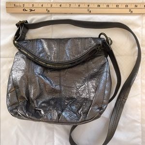 The Sak Pewter Crossbody bag