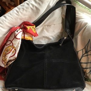 Tignanello Black & Brown Purse.  Used VGC