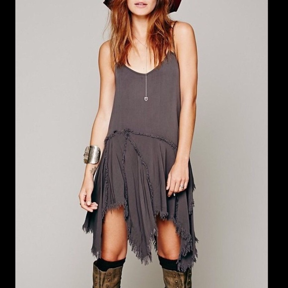 Free People Dresses & Skirts - 🌸Free People "Tattered" Slip Dress 🌸
