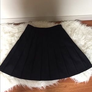 Black tennis skirt