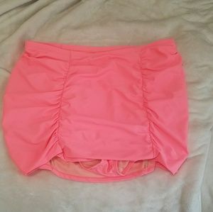 Torrid 3 Neon Peach Swim Bottom