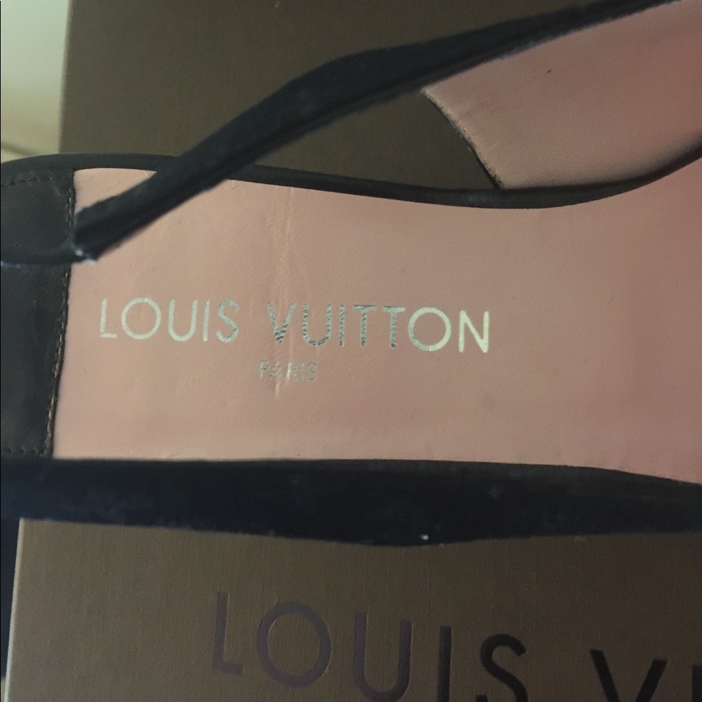 📌SOLD📌Louis Vuitton Mary Jane slingback heels - Picture 5 of 8