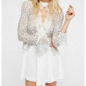 Free People Secret Origins dress XS Ivory