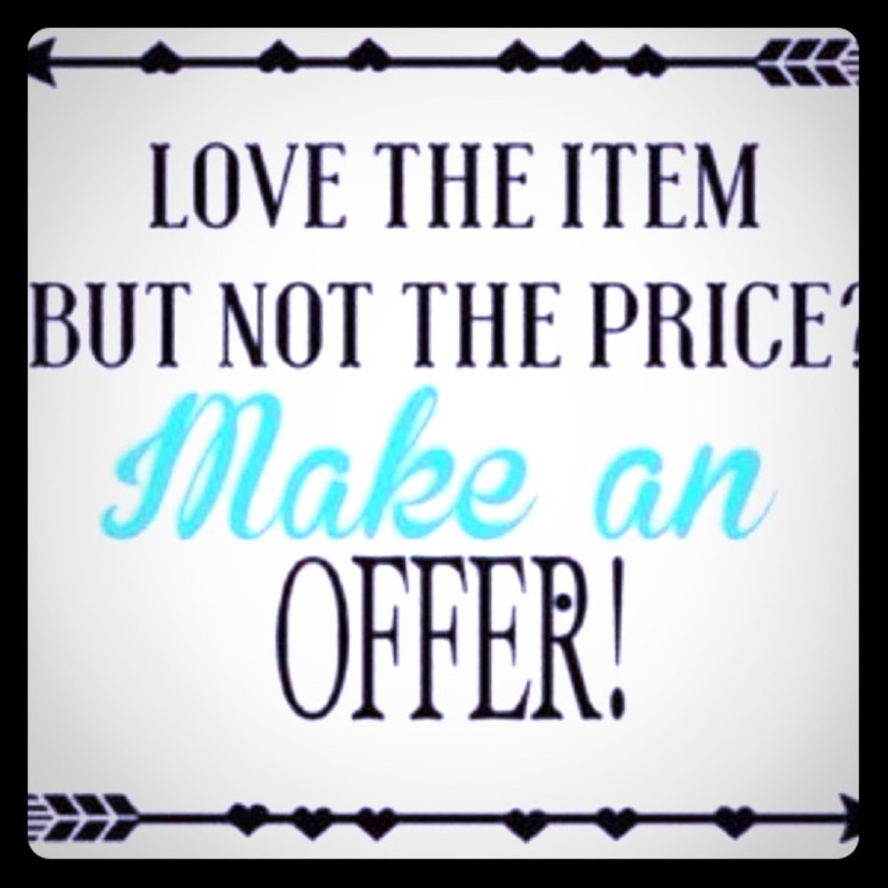 Please use the offer button 😘