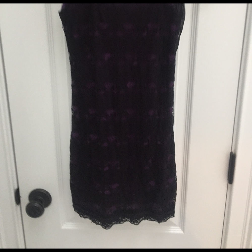 Lace mini dress