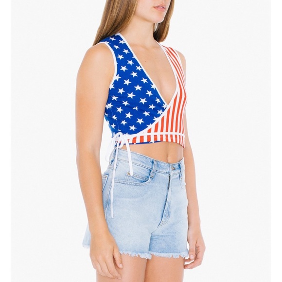 4th of July sale! American Apparel Halter top - Picture 4 of 5