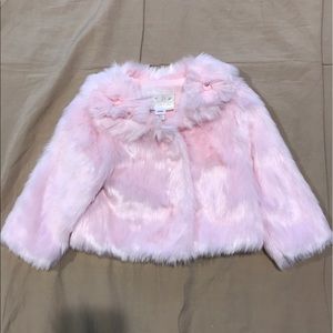 Toddler fury coat