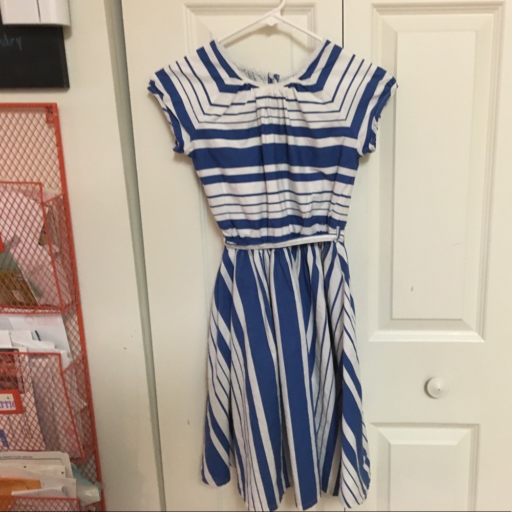 Kids Size 8 Land's End Spring Dress