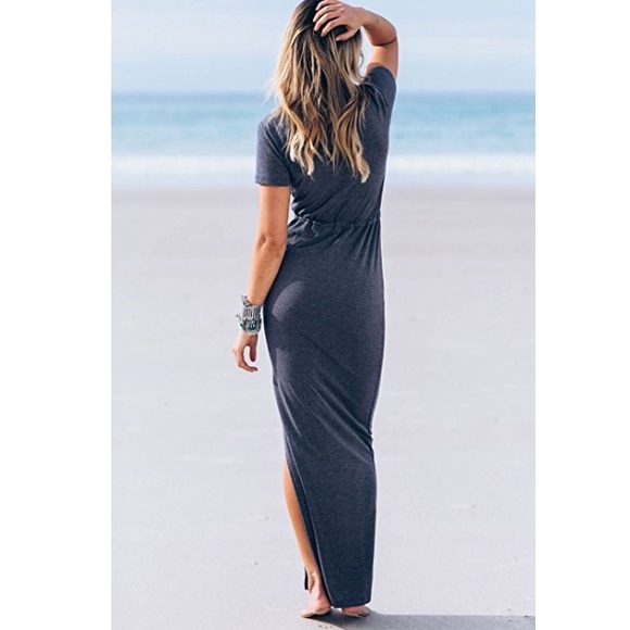 🆕Sexy V Neck Casual Maxi Dress🎊HOST PICK🎊 - Picture 2 of 2