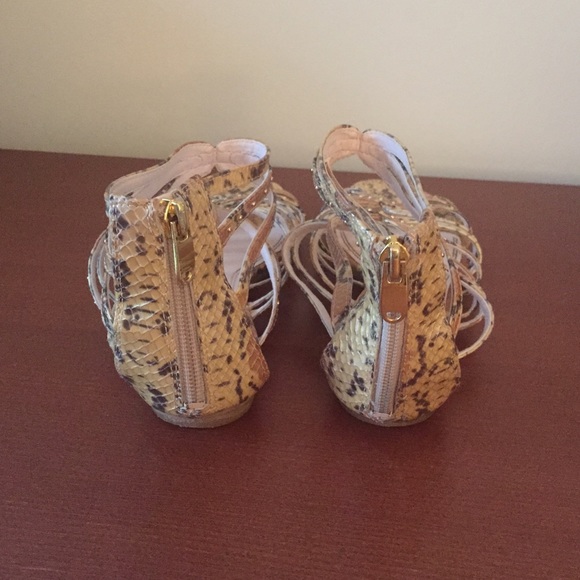 Sandales à Talons Rachel Roy En Cuir - Taille US 9 Femme, Multi-couleur, Neuves Sans Boîte