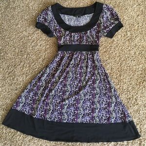 Flowy flower print dress
