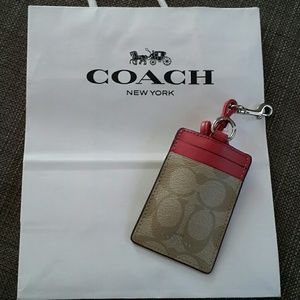 NWT Coach Lanyard