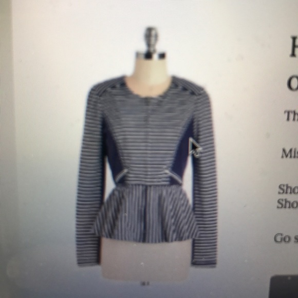 MOD CLOTH nautical light zippered blazer - Picture 3 of 4