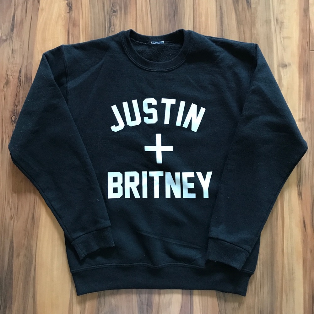 Private Party Justin&Britney Black Pullover Urban
