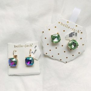 Bella + Jack crystal earrings