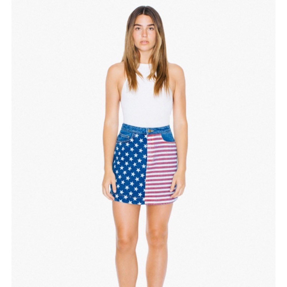 4th of July sale! American Apparel Jean skirt