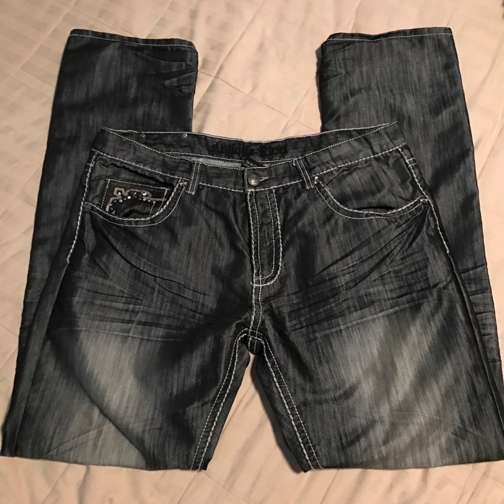 Antique river jeans