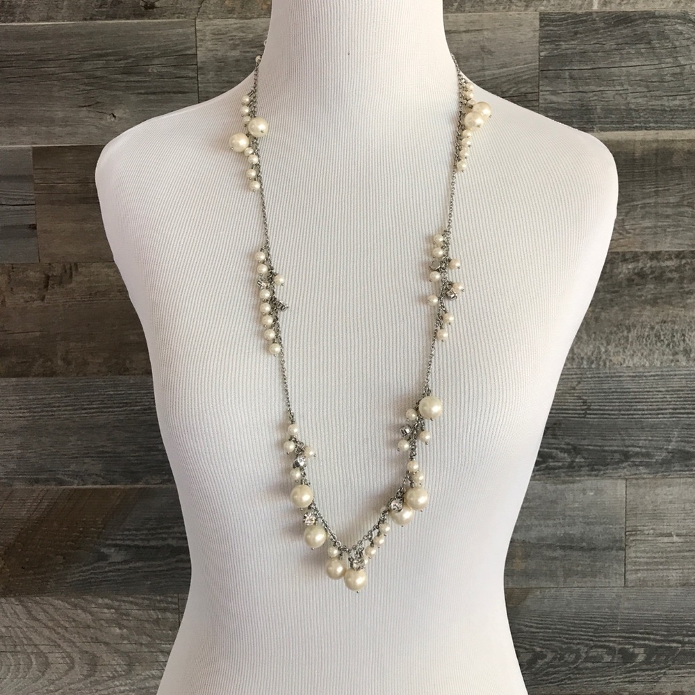 Ann Taylor asymmetrical necklace.