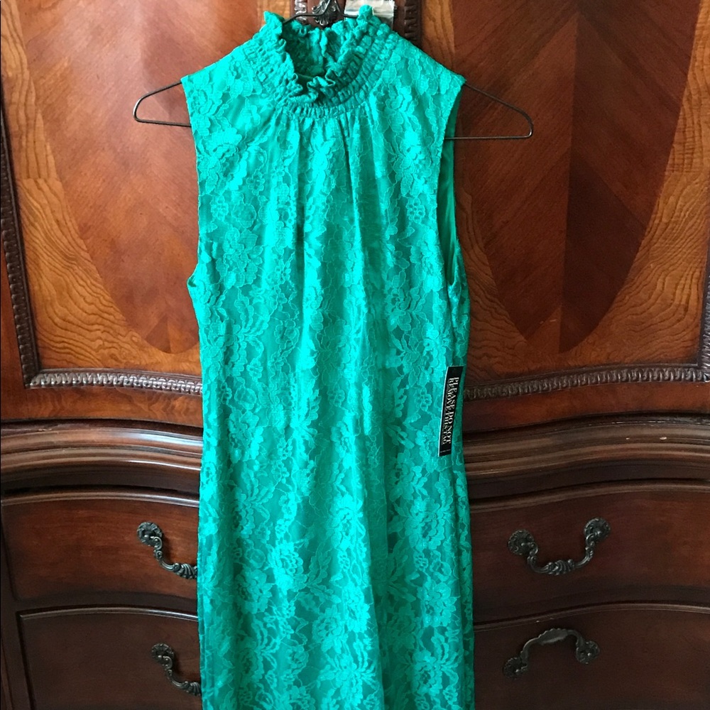 Eva Mendez Lace Maxi Dress