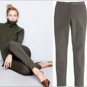 J Crew pixie pant in olive green