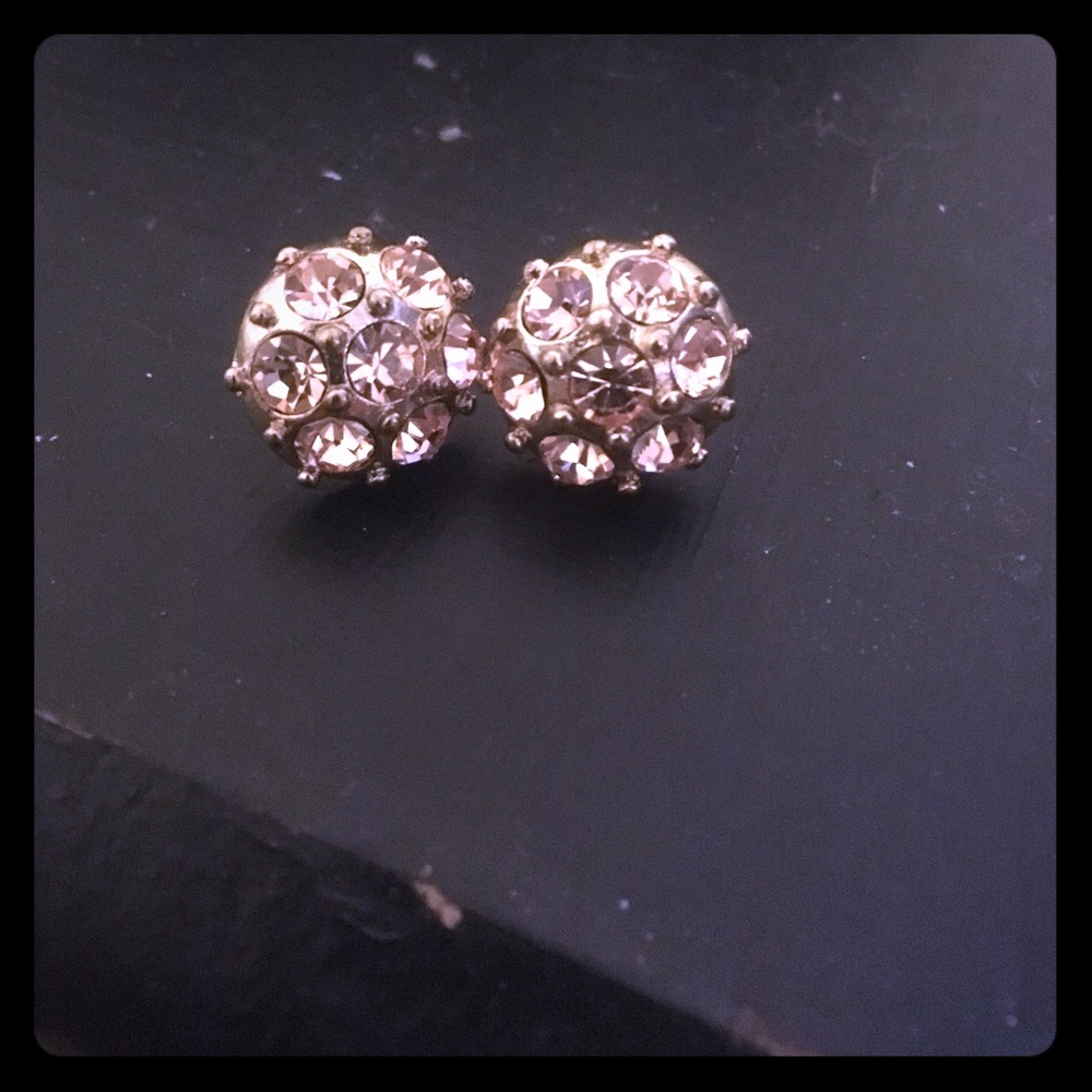 Rose gold earrings!