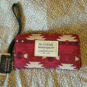 Sloane Ranger Boho/Aztec/Tribal patterned wrislet