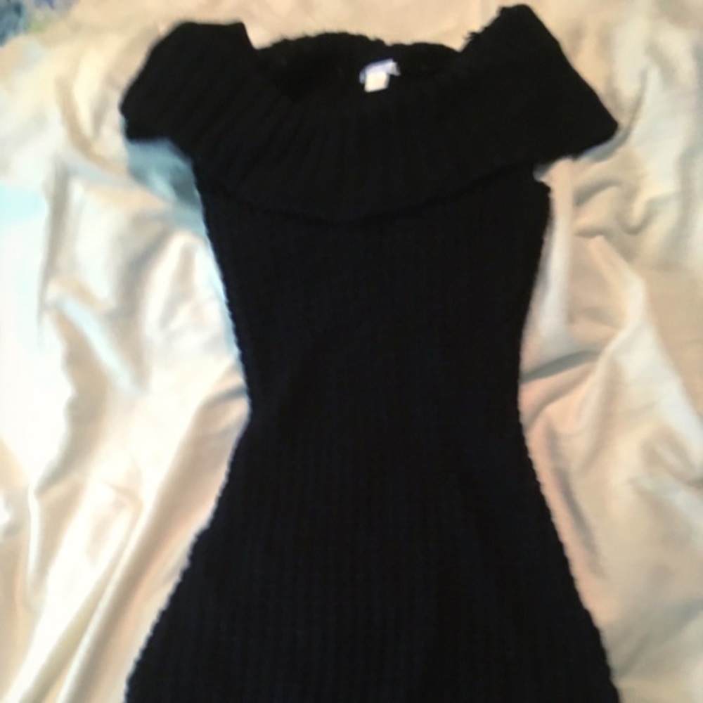 🆕 Xhilaration Fitted Cowl-Neck Sweater Dress